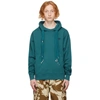 Ambush Petrol Green Multi-drawstring Hoodie In Blau