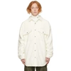 AMBUSH OFF-WHITE OVERSIZED SHIRT JACKET