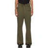BED J.W. FORD KHAKI RELAXED LOUNGE PANTS