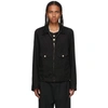 BED J.W. FORD BLACK ENSEMBLE ZIP JACKET