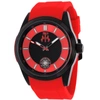JIVAGO RUSH RED AND BLACK DIAL RED RUBBER STRAP MENS SPORTS WATCH JV7133