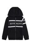 GIVENCHY GIVENCHY KIDS LOGO PRINT ZIP