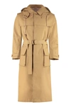 NANUSHKA NANUSHKA BELTED HOODED TRENCH COAT