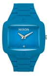 NIXON RUBBER PLAYER WATCH, 45MM
