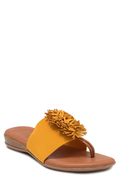 Andre Assous Novalee Sandal In Saffron