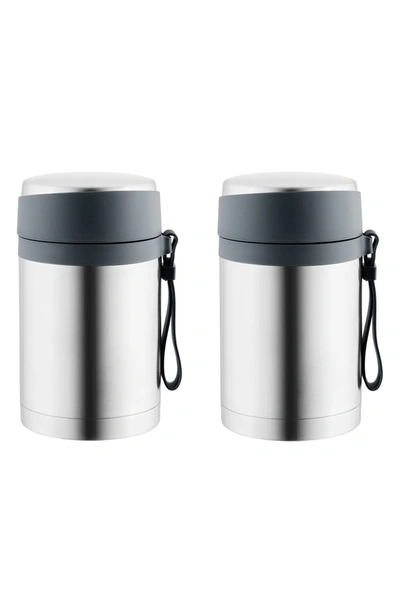 Berghoff International Essentials 0.9 Quart Food Container In Silver
