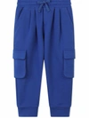 Dolce & Gabbana Cargo-pocket Track Pants In Blue