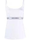 DOLCE & GABBANA LOGO-UNDERBAND VEST TOP