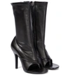 GIVENCHY LEATHER THONG MID-CALF BOOTS,P00572756