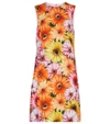 DOLCE & GABBANA FLORAL MINIDRESS,P00574920