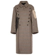 MAISON MARGIELA DECONSTRUCTED CHECKED VIRGIN WOOL COAT,P00590696