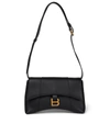 BALENCIAGA DOWNTOWN LEATHER SHOULDER BAG,P00596905