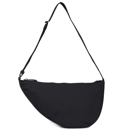 The Row Slouchy Banana Nylon Shoulder Bag In Black