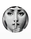 Fornasetti Tema E Variazioni N. 334 Silence Wall Plate