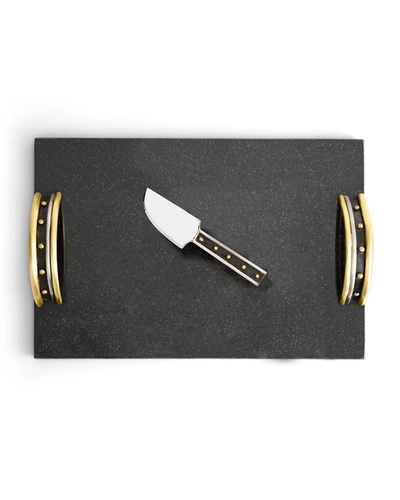 Michael Aram Naga Cheese Board & Knife Set