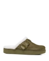 Vince Women's Griff Shearling Platform Mules In Doe