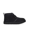 Ugg Lace-up Ankle Boots With Suede Upper In Black