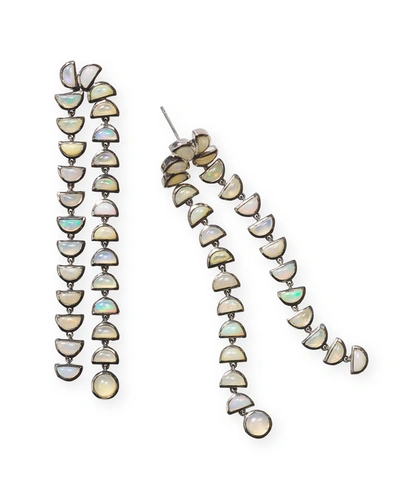 Nakard Marabou Earrings In Multi