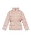 MONCLER GIRL'S KIRAZ LOGO QUILTED JACKET,PROD244720204