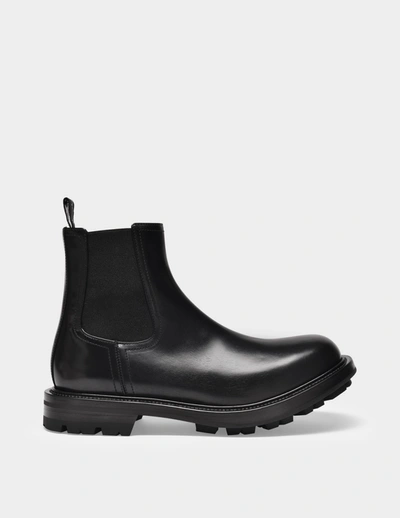 Alexander Mcqueen Watson Boots In Black