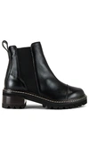See By Chloé Leather Chelsea Boots In Black