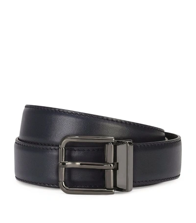 Dolce & Gabbana Leather Belt In Multi