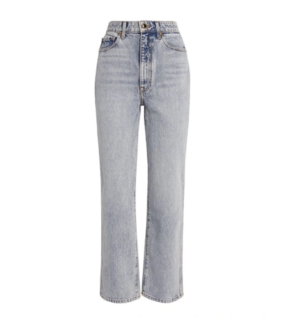 Khaite Straight-leg Abigail Jeans In Blue