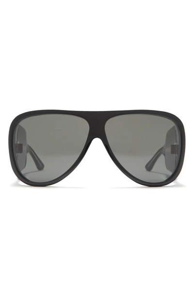 Gucci 63mm Novelty Sunglasses In Black Black Grey