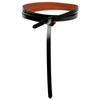 Isabel Marant Black Lonny Wrapping Belt In Black And Caramel