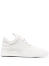 FILLING PIECES TOP RIPPLE LEATHER SNEAKERS