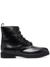 Agl Attilio Giusti Leombruni Moreen Lace-up Boots In 1013 Nero-nero
