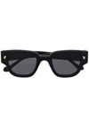 Nanushka Samui D-frame Sunglasses In Schwarz