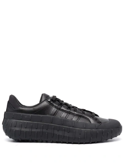 Y-3 Leather Gr. 1p Sneakers In Schwarz