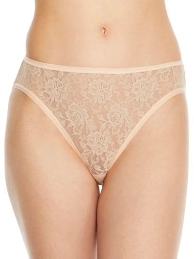 Hanky Panky Signature Lace Hi-cut Brief In Chai