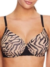 Natori Bliss Perfection All Day Underwire Contour Bra In Caramel Zebra