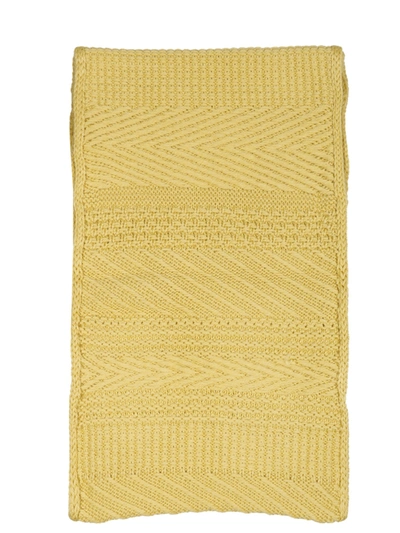 Isabel Marant Alette Cashmere Scarf In Yellow