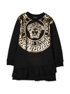 VERSACE VERSACE KIDS MEDUSA PRINT SWEATSHIRT DRESS