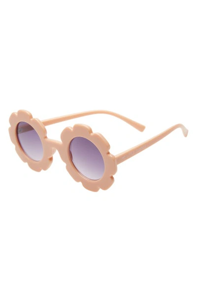 My Little Sunnies Babies' Round Flower Sunglasses In Nude