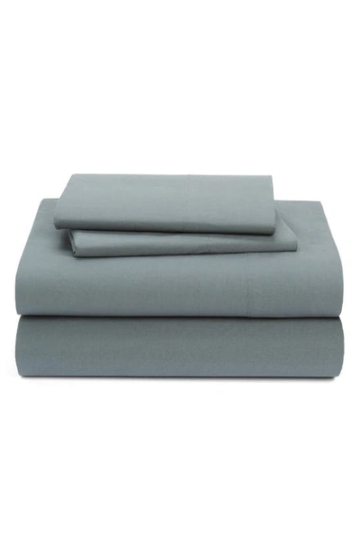 Nordstrom At Home Percale Sheet Set In Green Balsam