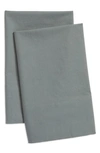 Nordstrom At Home Percale Pillowcases In Green Balsam