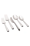 Kate Spade Malmo 5-piece Flatware Set In Metallic Silver