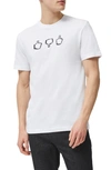FRENCH CONNECTION EMOJI PIXEL GRAPHIC TEE,56RAY