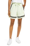 Nike Dri-fit Swoosh Fly Basketball Shorts In 303 Limice/ Flgold