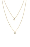 Zoë Chicco 14k Yellow Gold Pearls Cultured Freshwater Pearl & Diamond Layered Pendant Necklace, 16-18 In 14k Yellow Gold