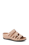 Spring Step Eulale Wedge Sandal In Champagne