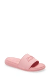 Alexander Mcqueen Logo Slide Sandal In Pink