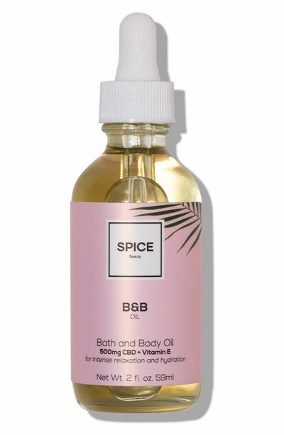 Spice Beauty Bath & Body Oil With Cbd