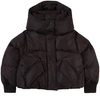 Mm6 Maison Margiela Teen Padded Bomber Jacket In Black