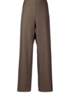 ACNE STUDIOS HIGH-WAISTED WIDE-LEG TROUSERS