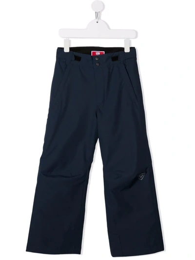 Rossignol Kids' Straight-leg Ski Trousers In Blue